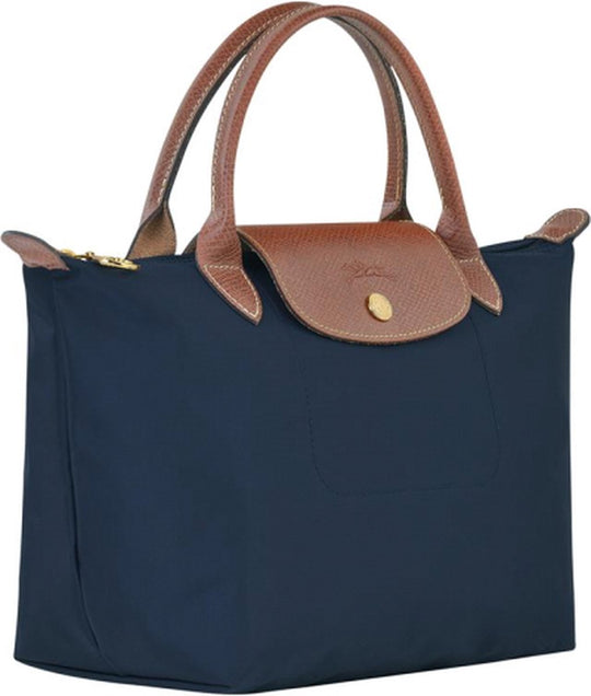 Longchamp - Large Le Pliage Tote, Mørkeblå