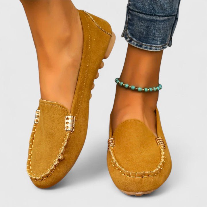 Alma Ortopediske loafers, detalje