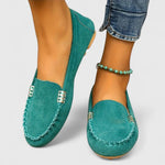Alma Ortopediske loafers, set forfra