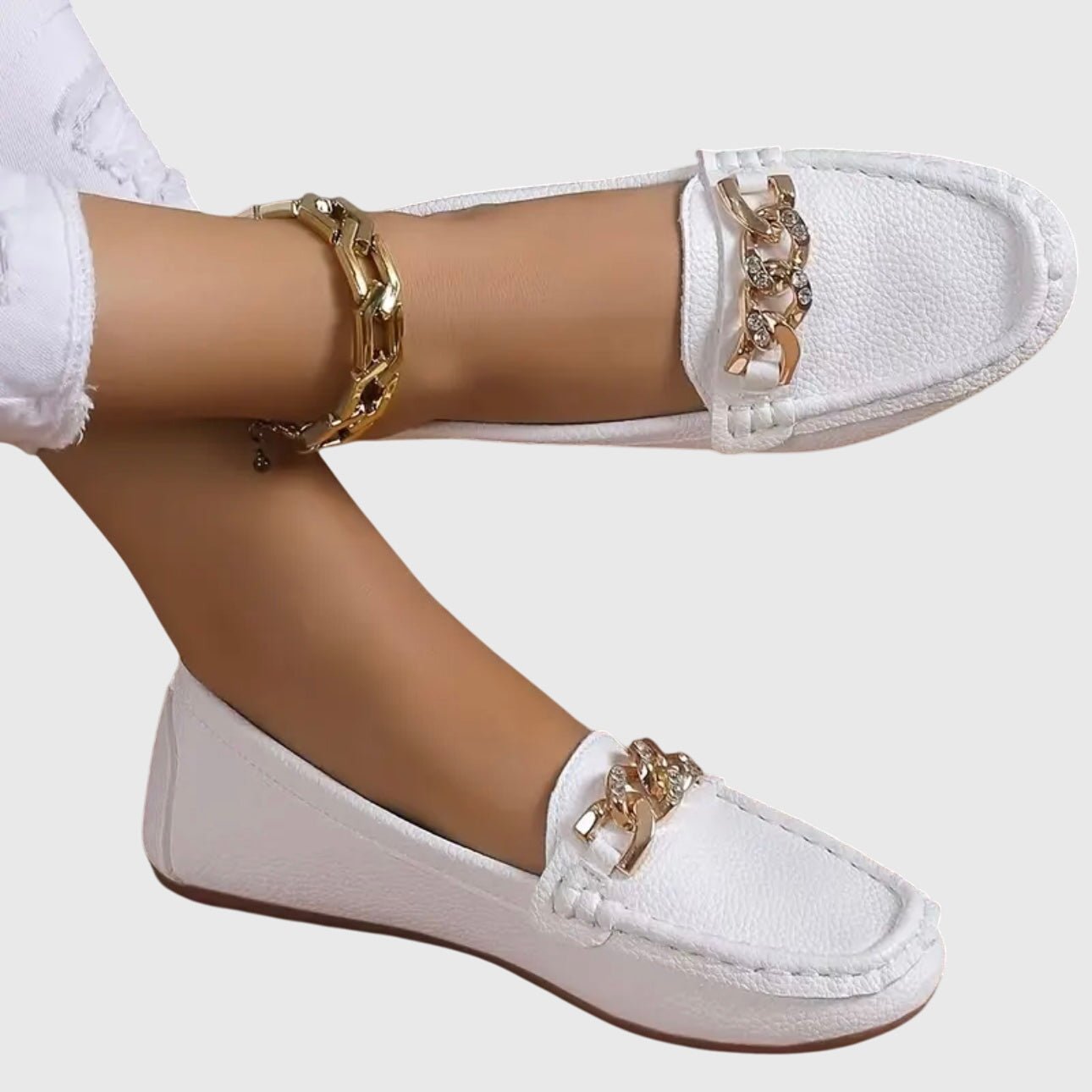 Astrid Ortopædiske loafers, set forfra