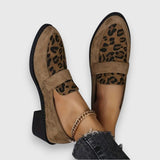 Brunika Loafers, set fra siden