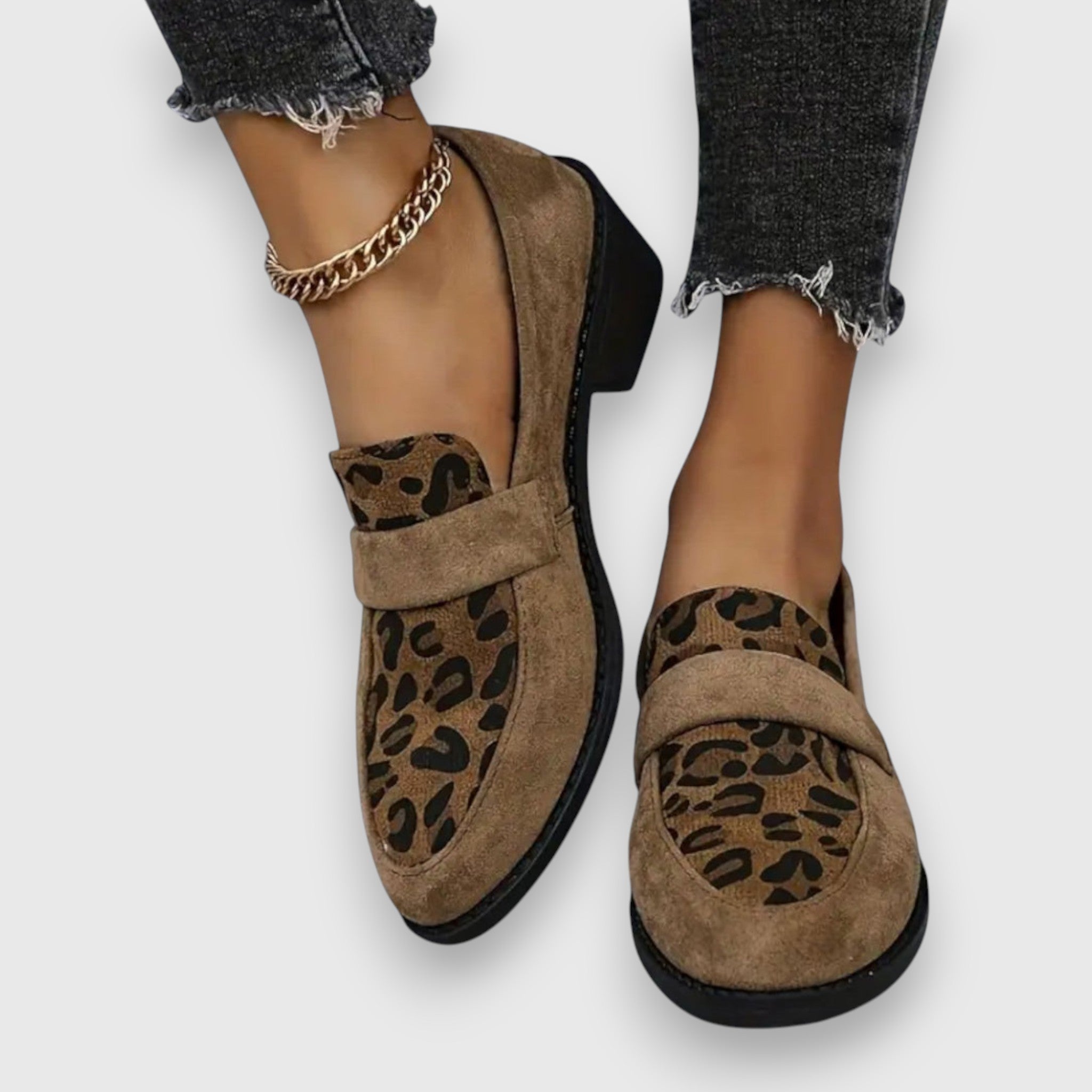 Brunika Loafers, detaljebillede