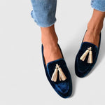 Helle Elegante loafers, set fra siden