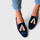 Helle Elegante loafers, set fra siden