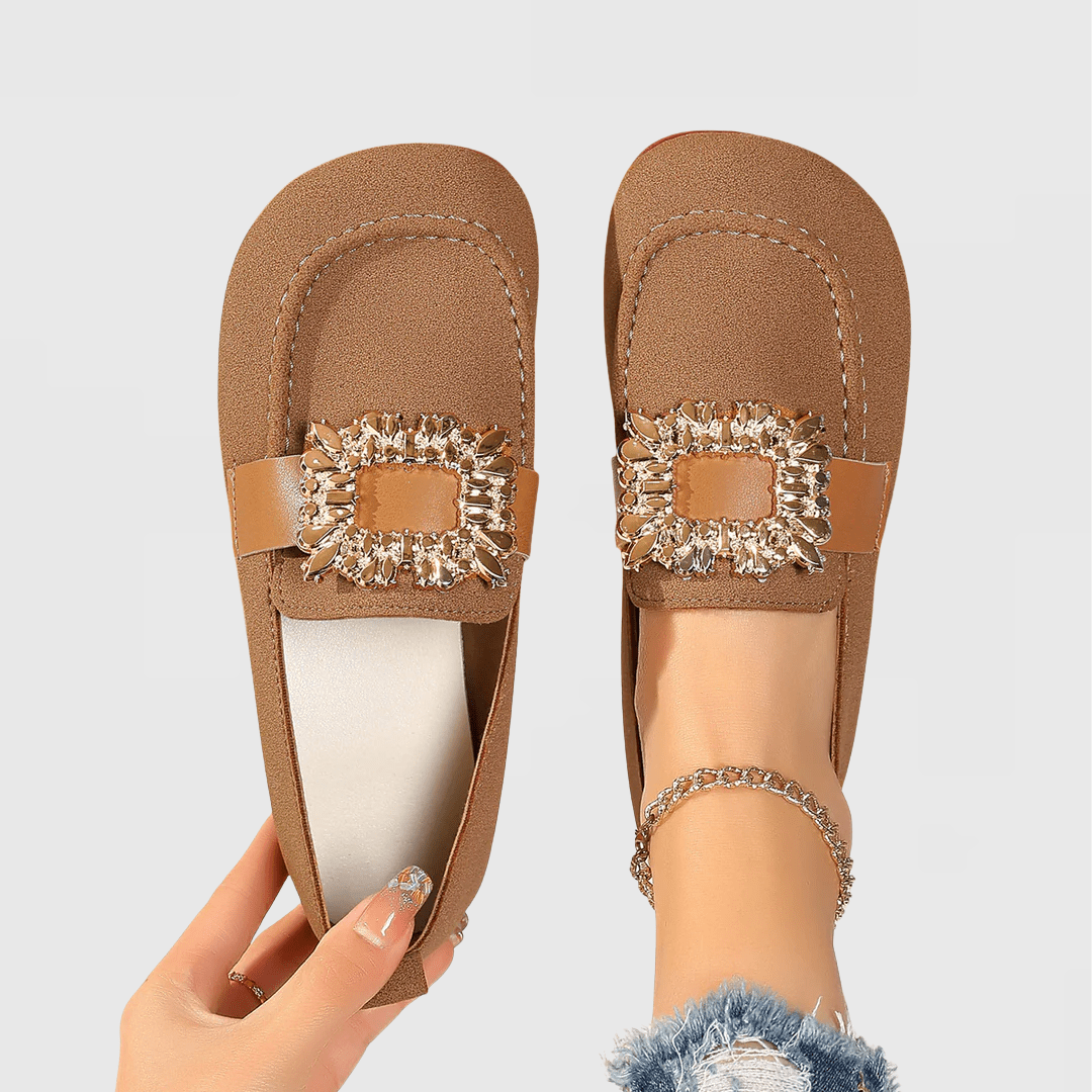 Helle Ortopædiske loafers, detalje