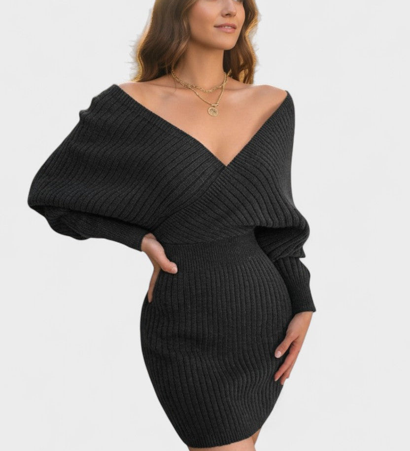 Klara™ | Elegant Omslagskjole med V-hals