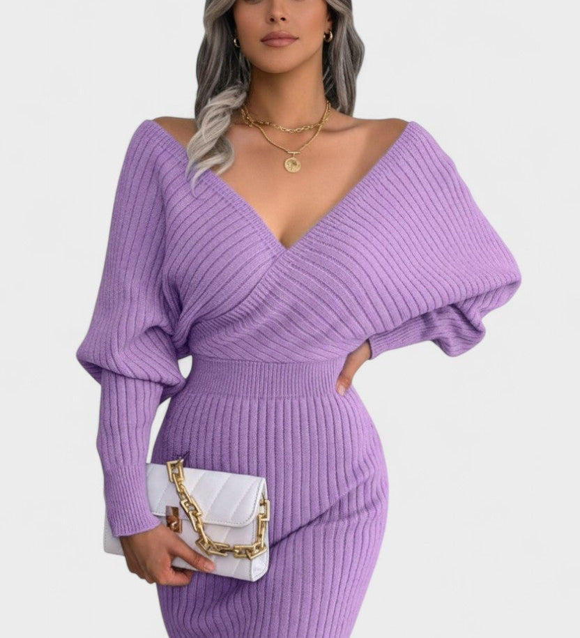 Klara™ | Elegant Omslagskjole med V-hals