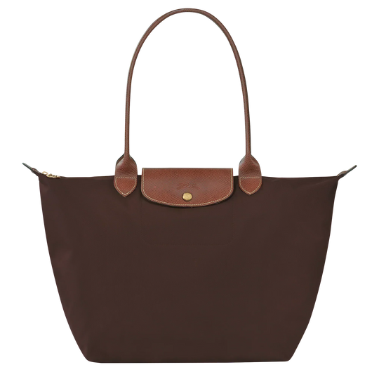 Longchamp - Large Le Pliage Tote, Brun