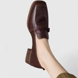 Millea Ortopediske Loafers, set forfra