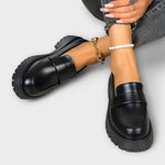 Rosa Ortopædiske Loafers, detaljebillede