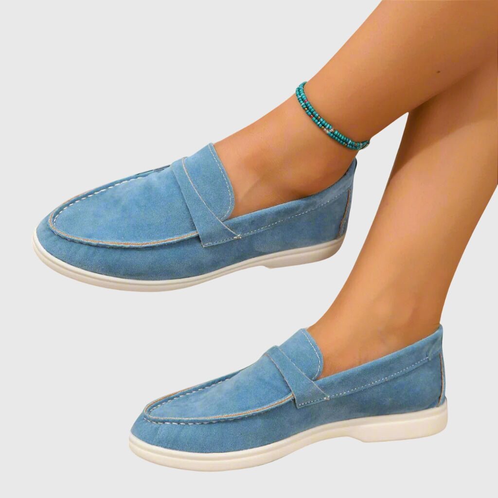 Thea Ortopædiske loafers, set fra siden